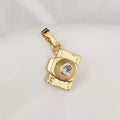 Golden Muse Charm Pendants – Personalized Sparkle with a Playful Twist